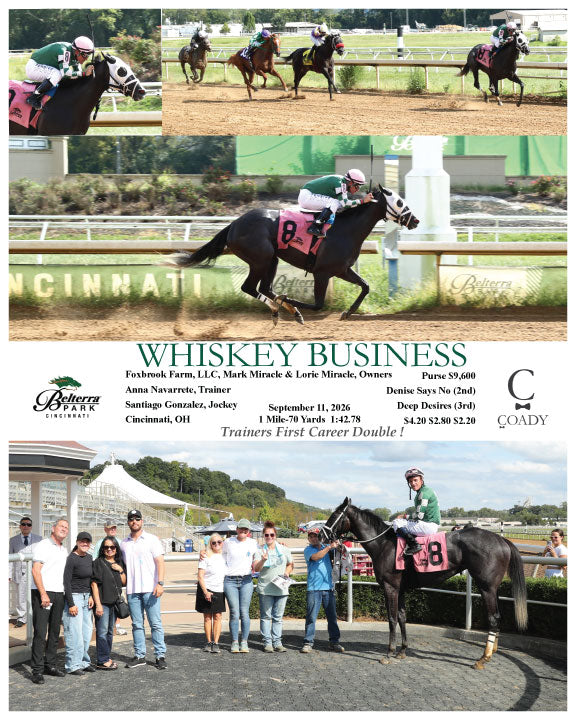 WHISKEY BUSINESS - 091126 - Race 08 - BTP