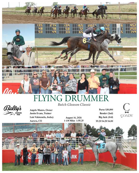 FLYING DRUMMER - Butch Gleason Classic - 08-16-26 - R09 - ARP