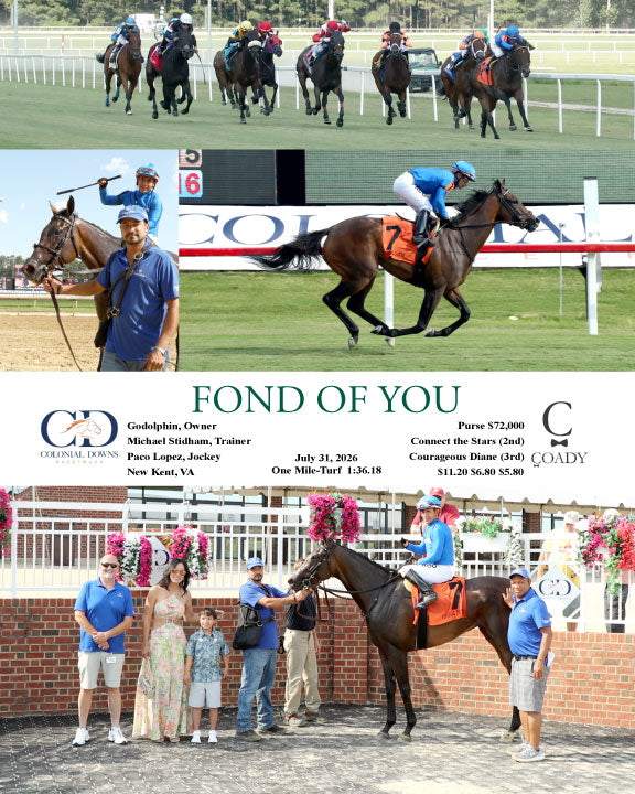 FOND OF YOU - 07-31-26 - R09 - CNL