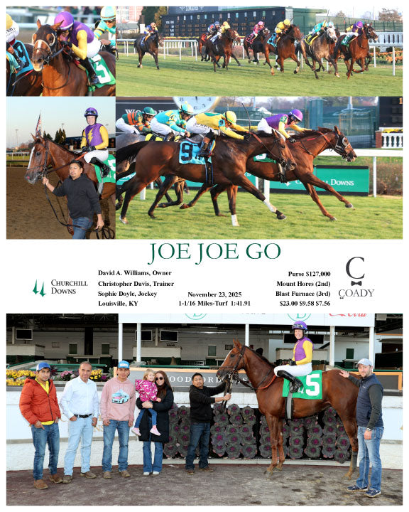 JOE JOE GO - 11-23-25 - R09 - CD