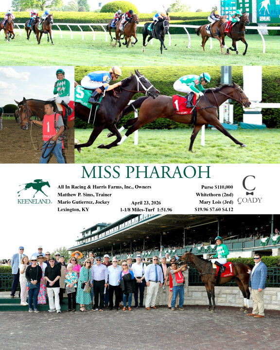 MISS PHARAOH - 042326 - Race 09 - KEE - Coady Media - Kurtis Coady Photography