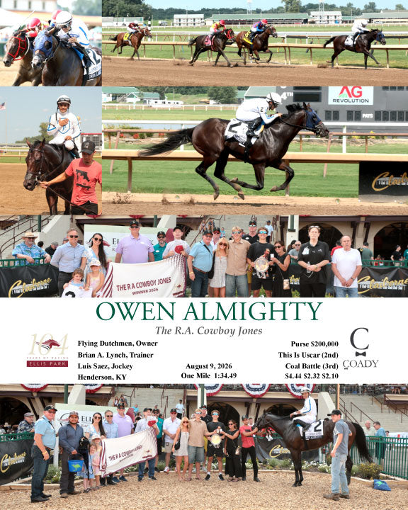 OWEN ALMIGHTY - The R.A. Cowboy Jones - 08-09-26 - R09 - ELP