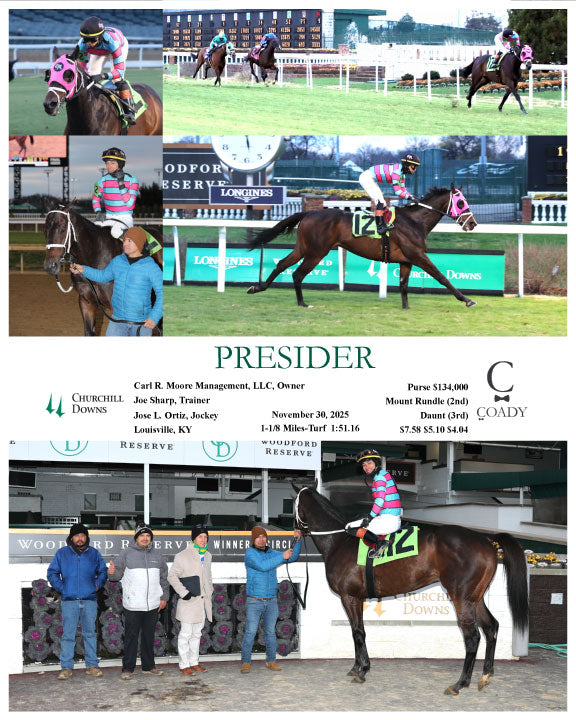 PRESIDER - 11-30-25 - R09 - CD