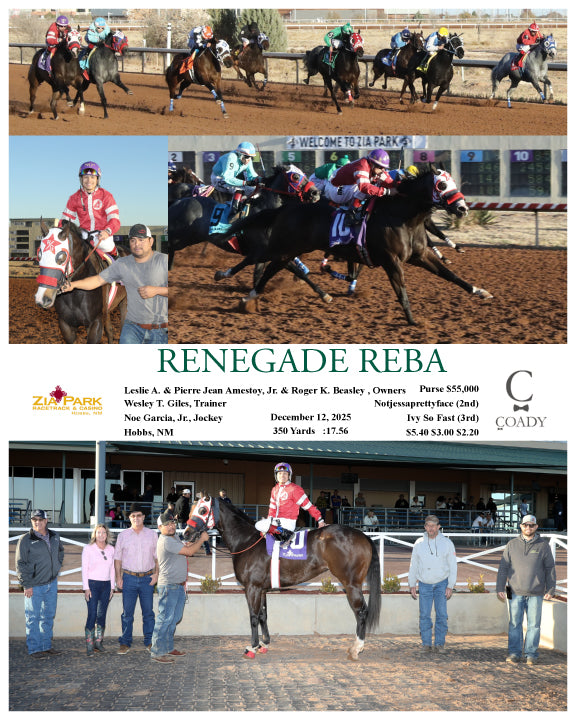 RENEGADE REBA - 12-12-25 - R09 - ZIA