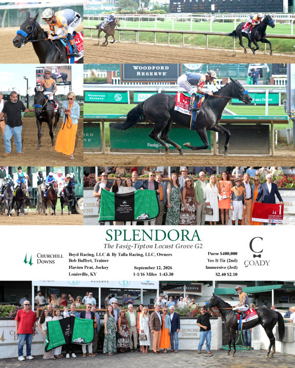 SPLENDORA - The Fasig-Tipton Locust Grove G2 - 09-12-26 - R09 - CD