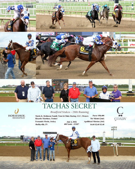 TACHAS SECRET - Bradford Stakes - 28th Running - 07-06-26 - R09 - IND