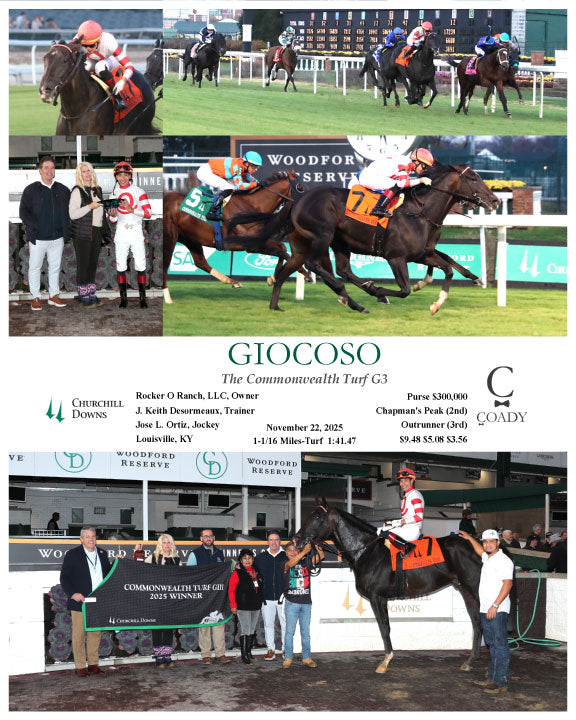 GIOCOSO - 112225 - Race 10 - CD