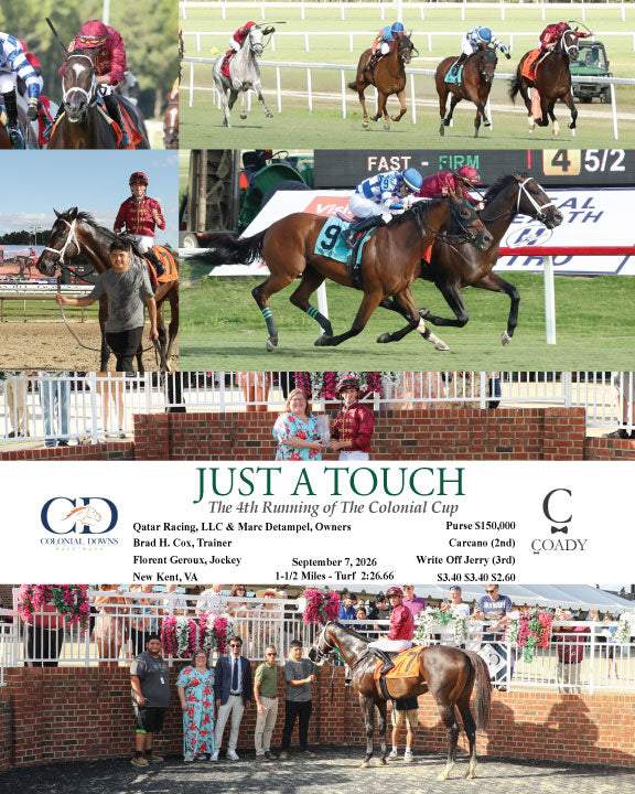 JUST A TOUCH - The 4th Running of The Colonial Cup - 09-07-26 - R10 - CNL