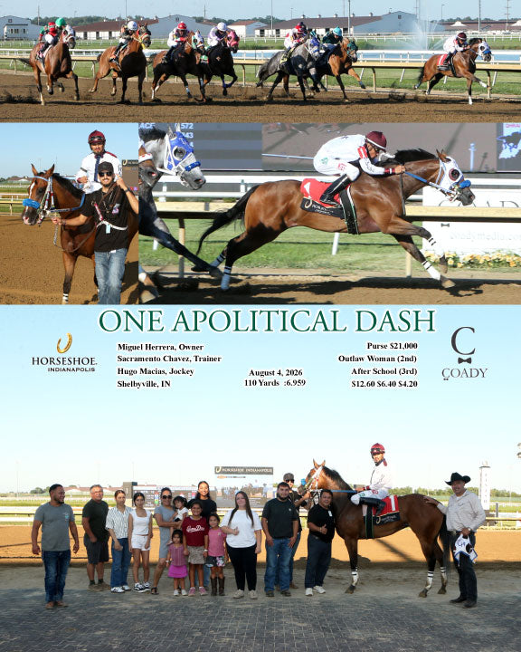 ONE APOLITICAL DASH - 08-04-26 - R10 - IND