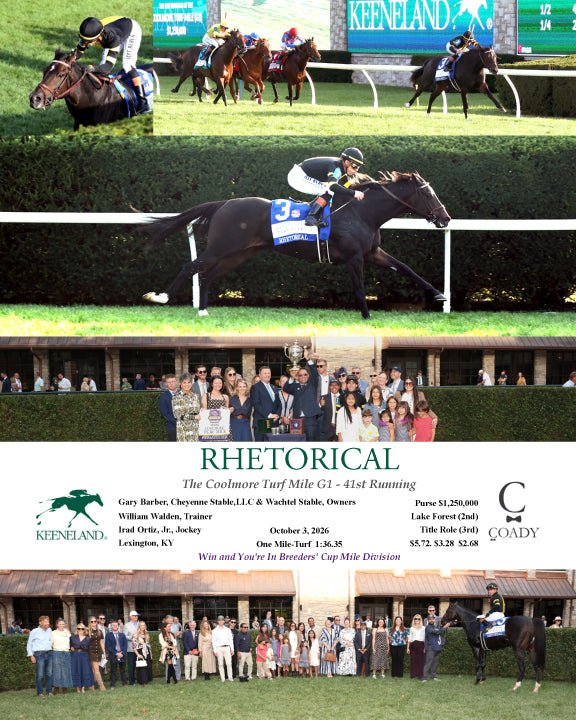 RHETORICAL - 100326 - Race 10 - KEE The Coolmore Turf Mile G1