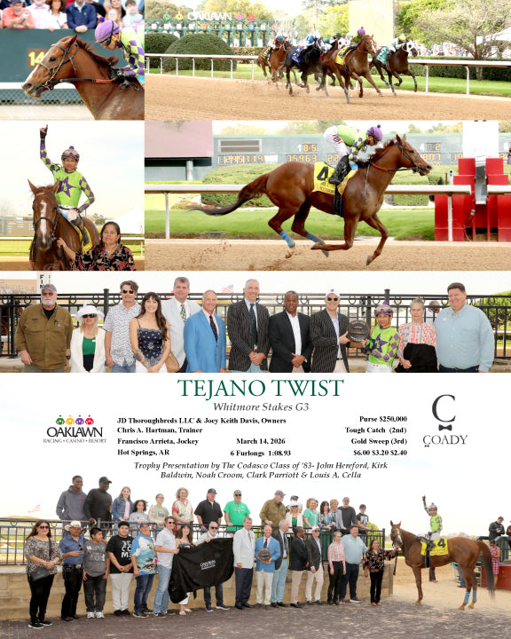 TEJANO TWIST - Whitmore Stakes G3 - 03-14-26 - R10 - OP - Coady Media - Kurtis Coady Photography