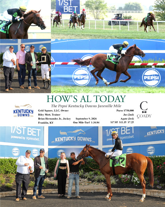 HOW'S AL TODAY - 090926 - Race 11 - KD
