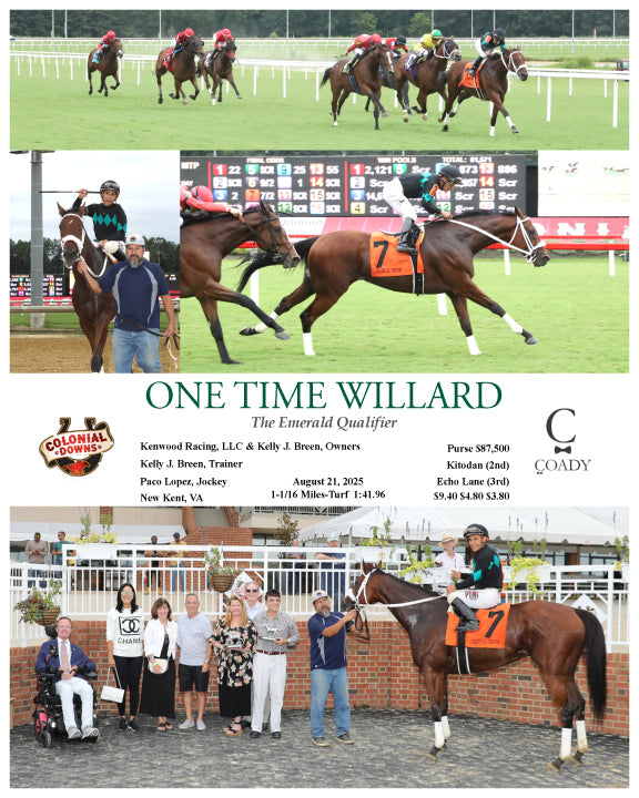 ONE TIME WILLARD - The Emerald Qualifier - 08-21-25 - R11 - CNL - Coady Media - Kurtis Coady Photography