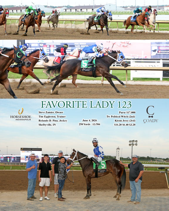 FAVORITE LADY 123 - 06-04-26 - R12 - IND