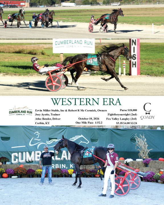 WESTERN ERA - 101826 - Race 12 - CLR