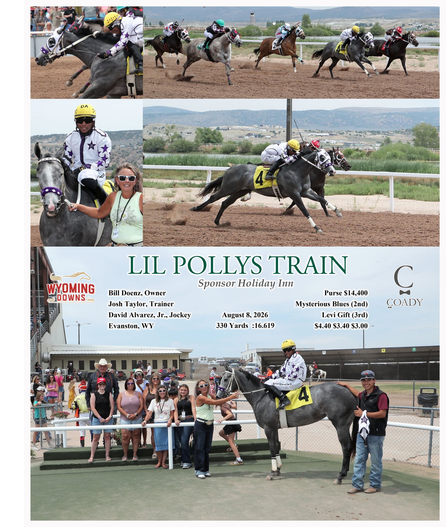 LIL POLLYS TRAIN - Sponsor Holiday Inn - 08-08-26 - R01 - WYO