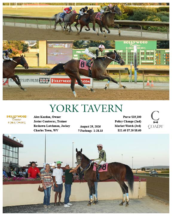 YORK TAVERN - 082926 - Race 01 - CT