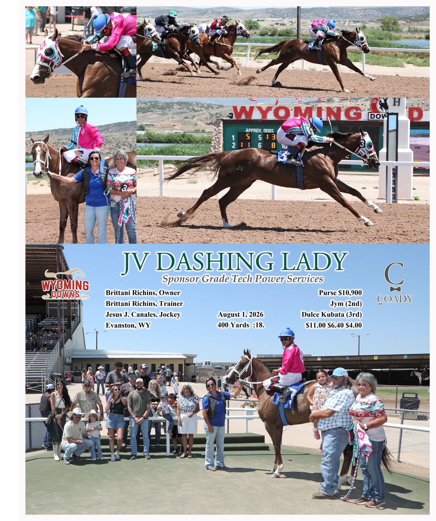 JV DASHING LADY - Sponsor Grade Tech Power Services - 08-01-26 - R02 - WYO