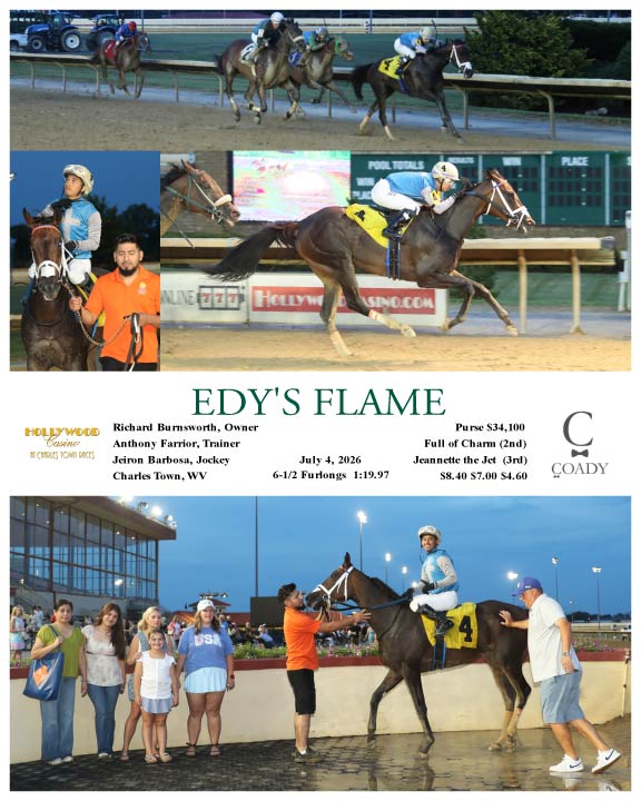 EDY'S FLAME - 07-04-26 - R04 - CT