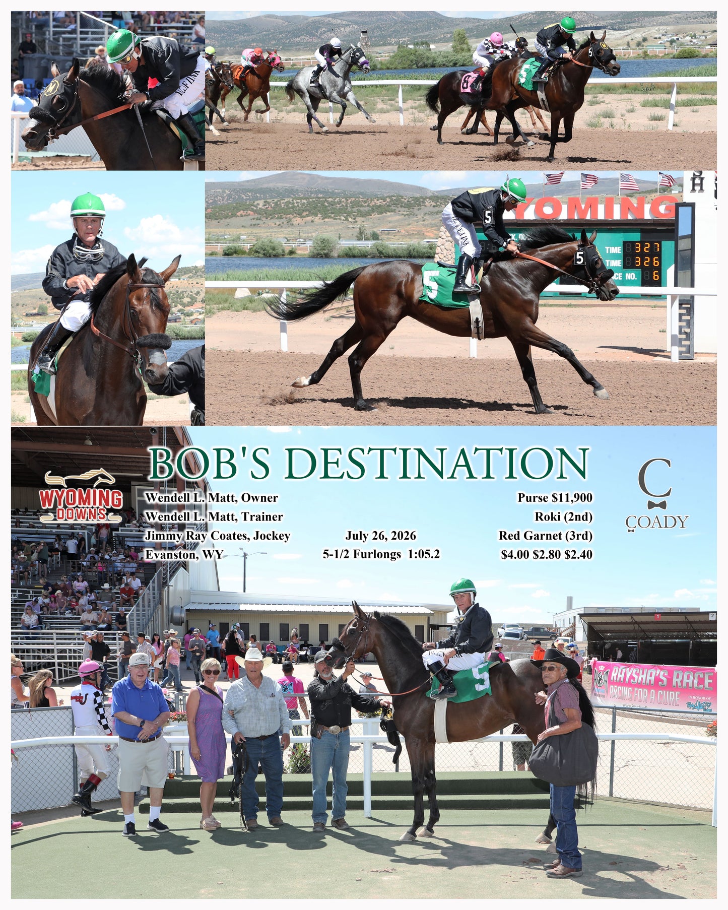 BOB'S DESTINATION - 07-26-26 - R06 - WYO