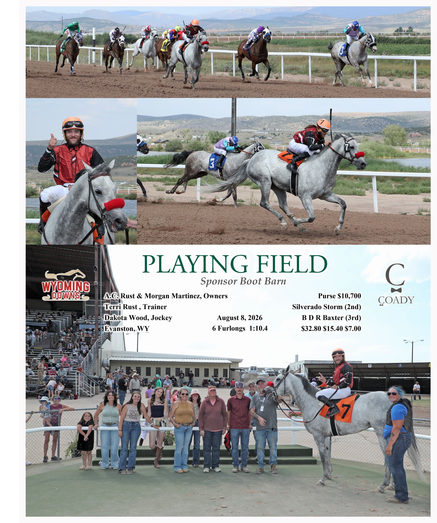 PLAYING FIELD - Sponsor Boot Barn - 08-08-26 - R07 - WYO