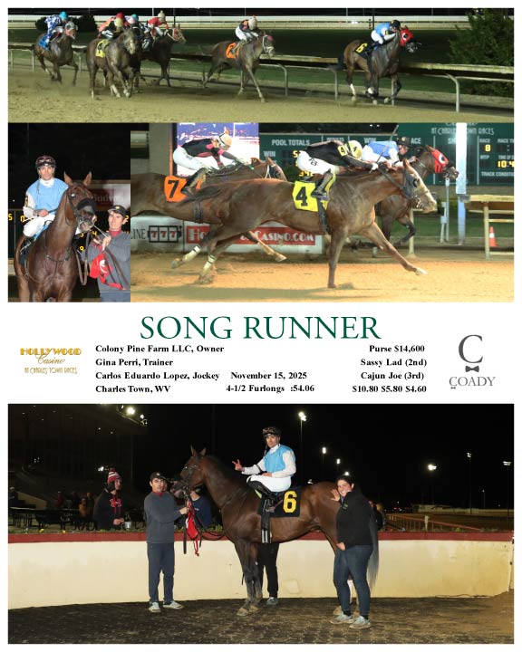 SONG RUNNER - 11-15-25 - R08 - CT