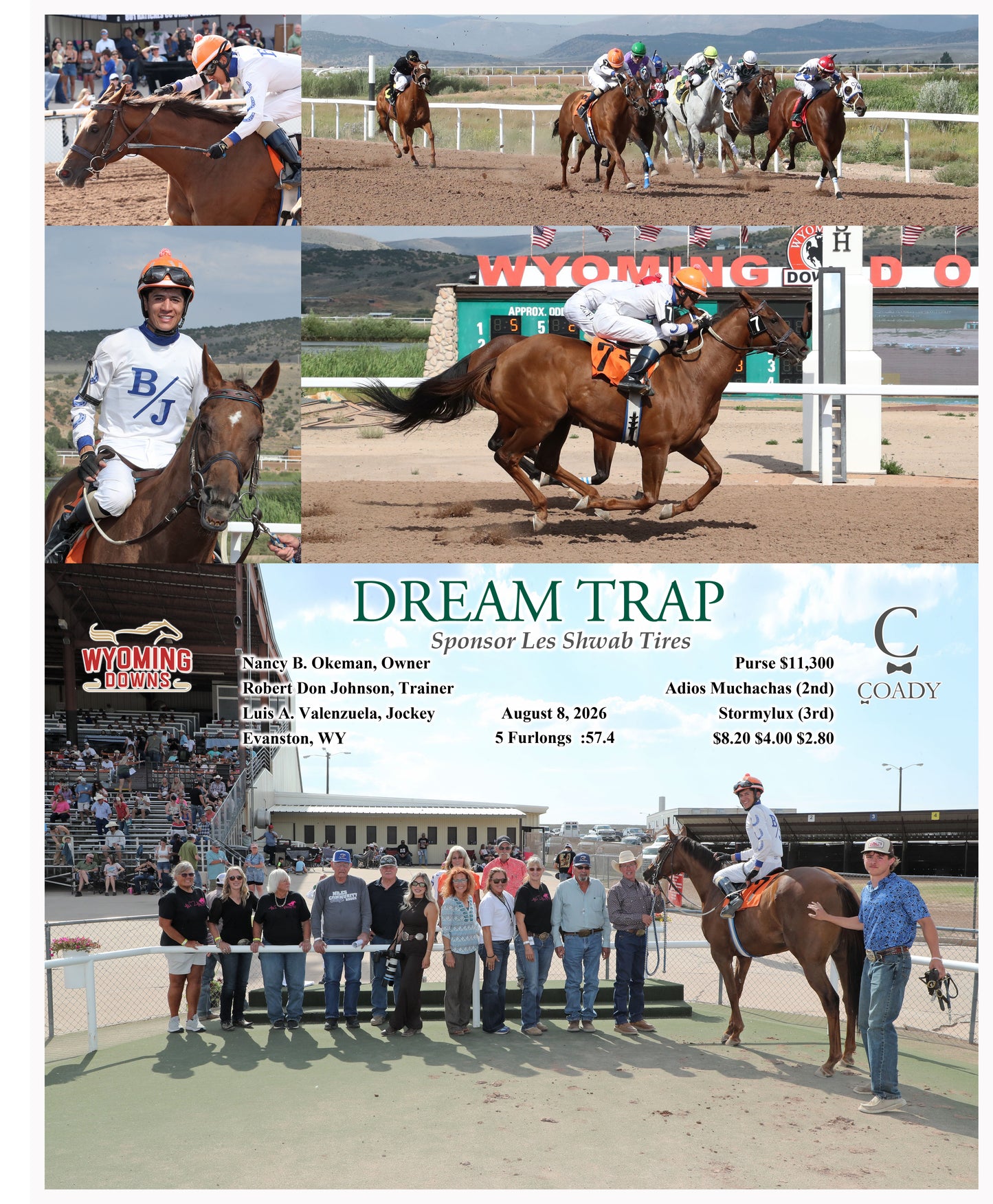 DREAM TRAP - Sponsor Les Shwab Tires - 08-08-26 - R08 - WYO