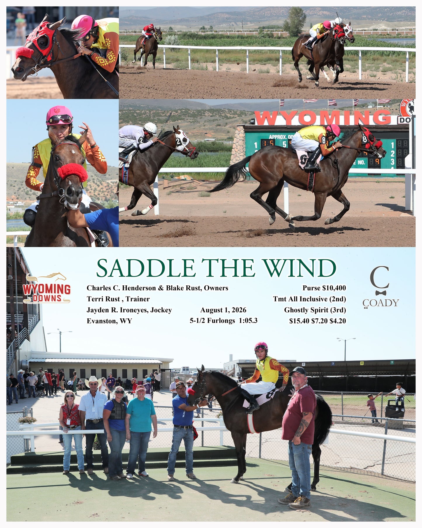 SADDLE THE WIND - 08-01-26 - R09 - WYO
