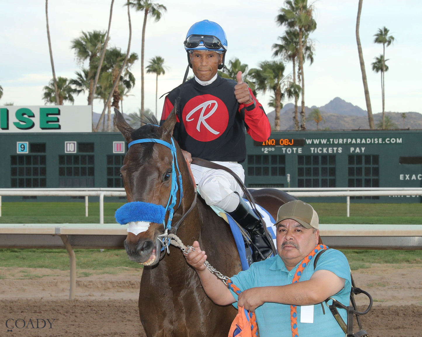 TIME TO FLY - Dwight D Patterson - 04-25-26 - R09 - Turf Paradise - Return Shot - Coady Media - Kurtis Coady Photography
