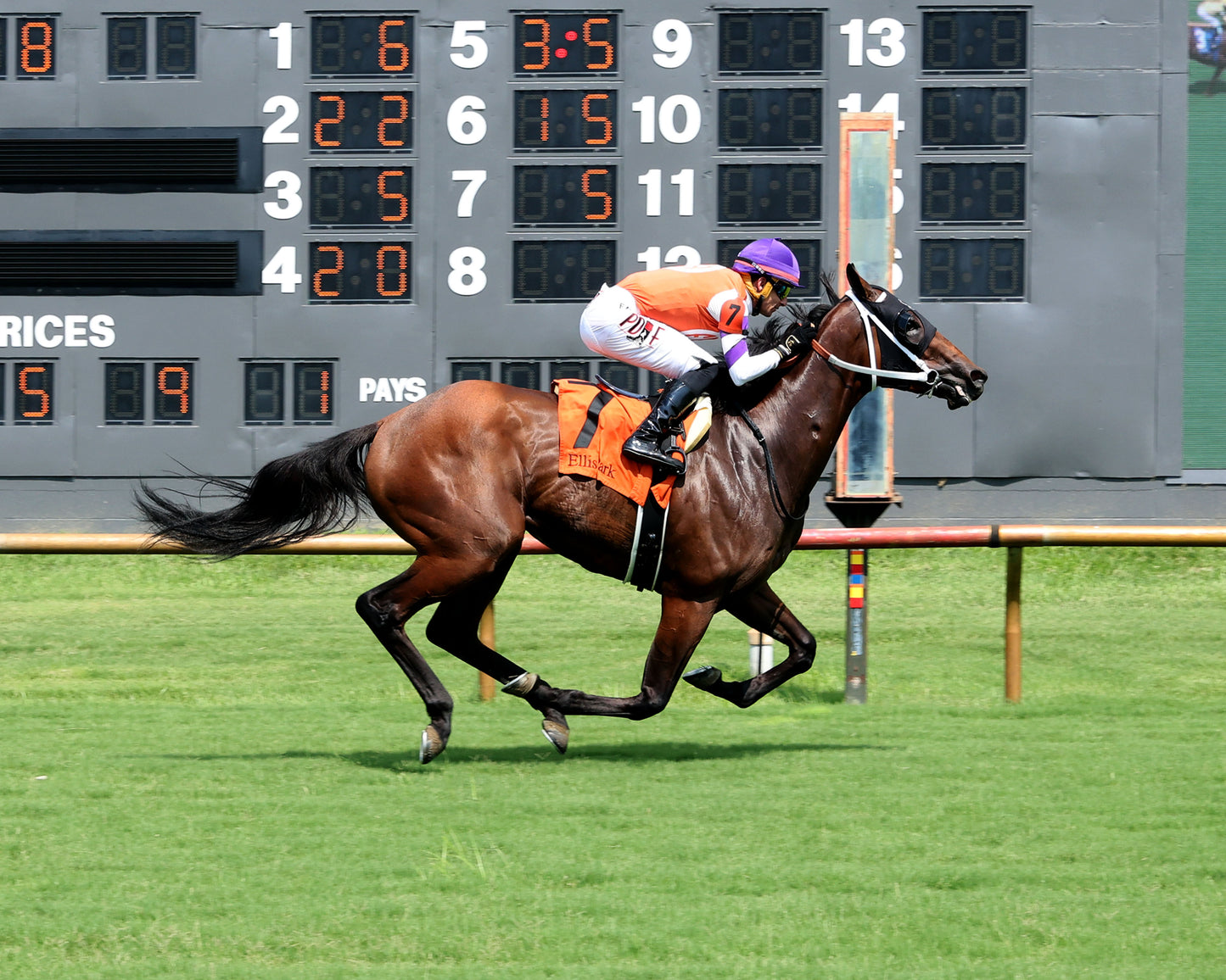 TWO SEVEN O - Dade Park Dash Stakes - 07-04-26 - R08 - ELP - Finish 01