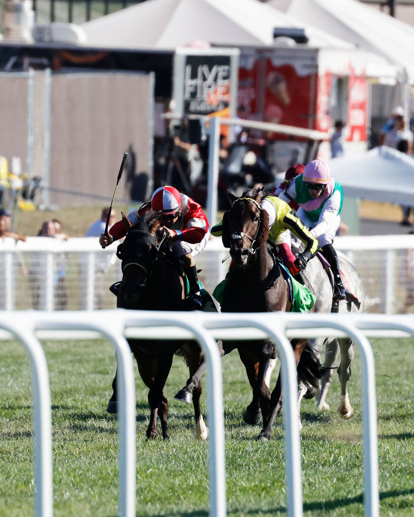 WIMBLEDON HAWKEYE - DK Horse Nashville Derby Invitational Stakes - 08-30-25 - KD -Inside Finish 03 - Coady Media - Kurtis Coady Photography