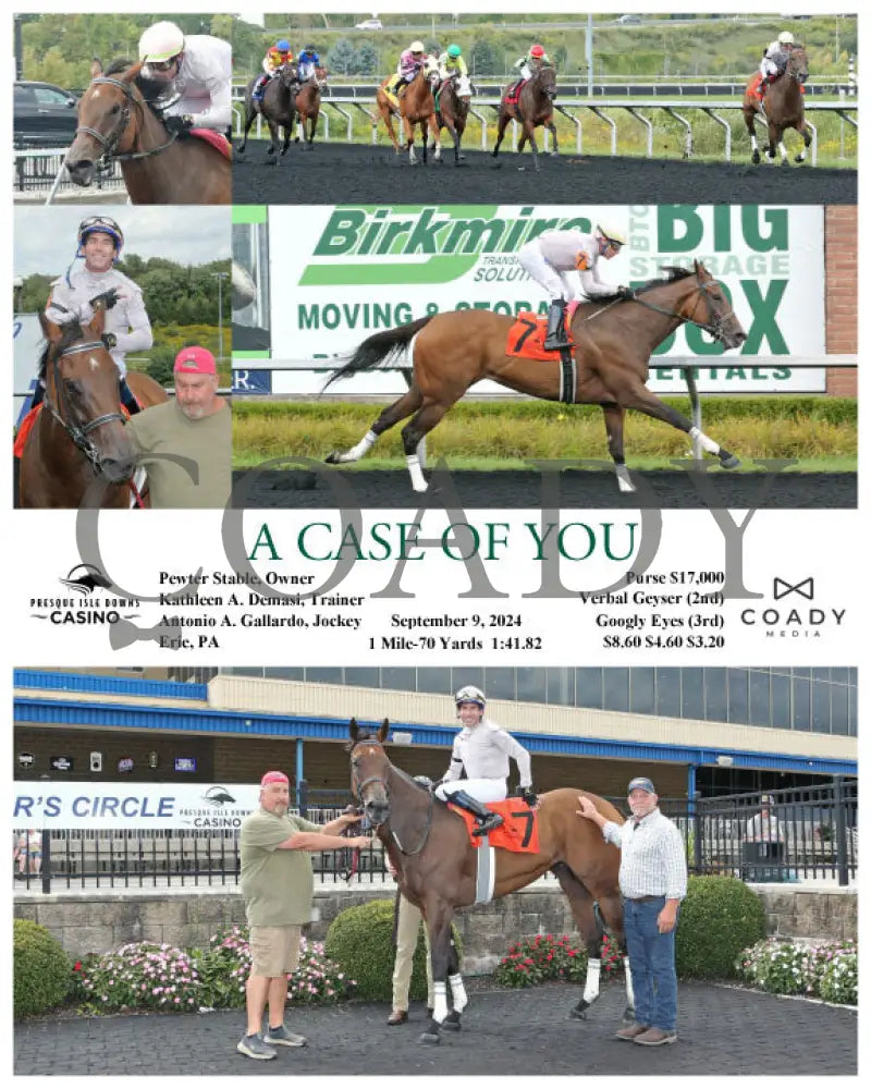 A Case Of You - 09-09-24 R01 Pid Presque Isle Downs
