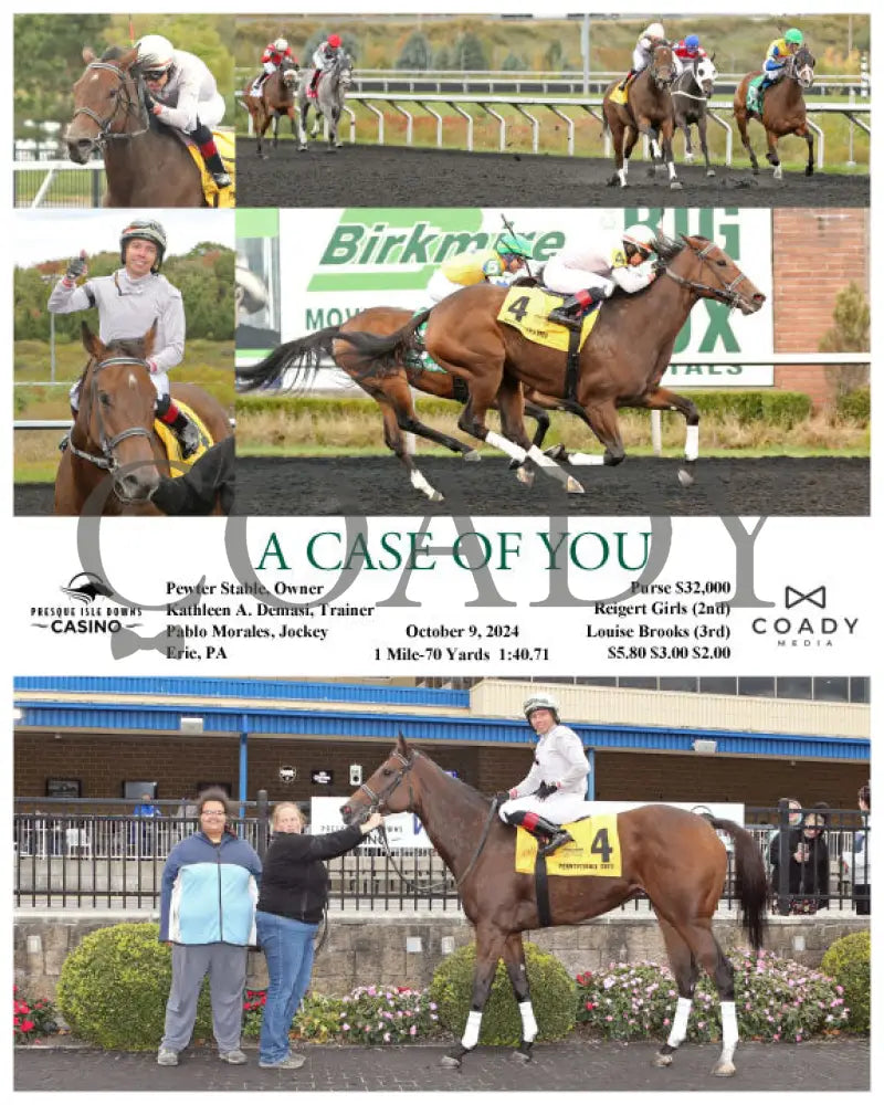 A Case Of You - 10-09-24 R03 Pid Presque Isle Downs