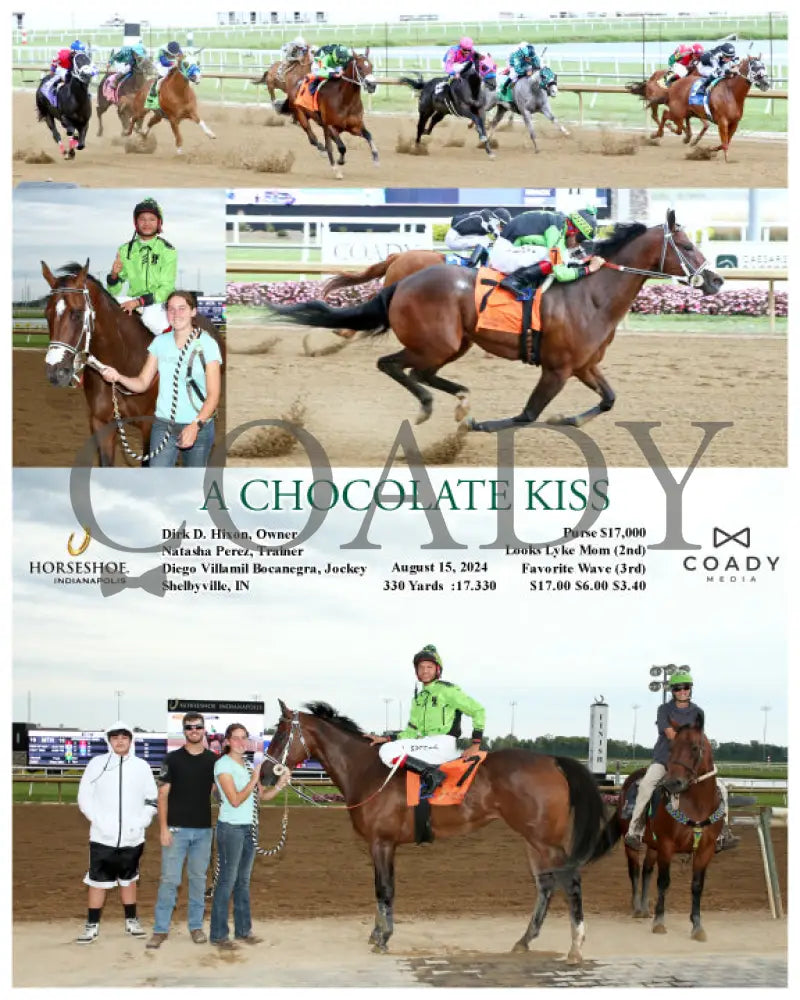 A Chocolate Kiss - 08-15-24 R09 Ind Indiana Grand