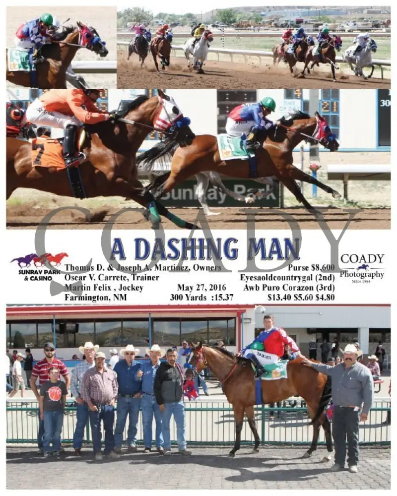 A Dashing Man - 052716 Race 04 Srp Sunray Park