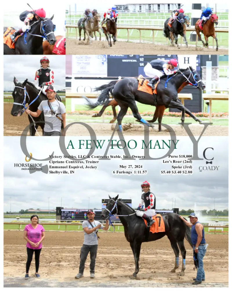 A Few Too Many - 05-27-24 R03 Ind Indiana Grand