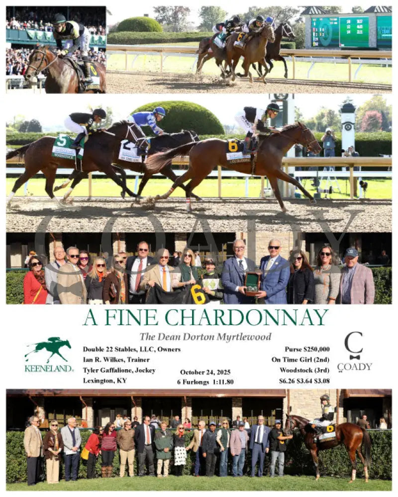 A FINE CHARDONNAY - The Dean Dorton Myrtlewood - 10-24-25 - R06 - KEE Keeneland