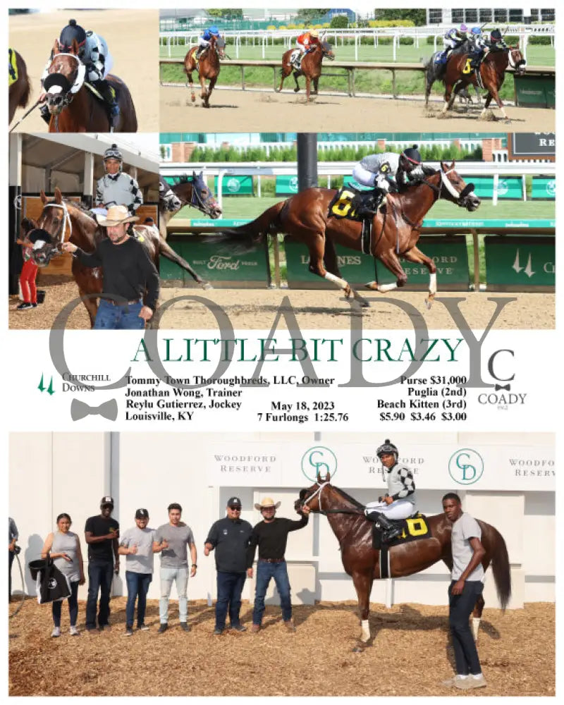 A Little Bit Crazy - 05-18-23 R02 Cd