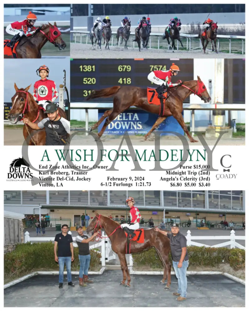 A Wish For Madelyn - 02-09-24 R02 Ded Delta Downs
