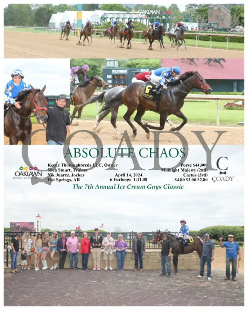 Absolute Chaos - 04-14-24 R05 Op Oaklawn Park
