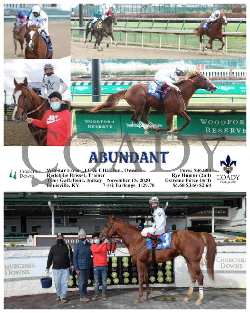 Abundant - 11-15-20 R01 Cd Churchill Downs