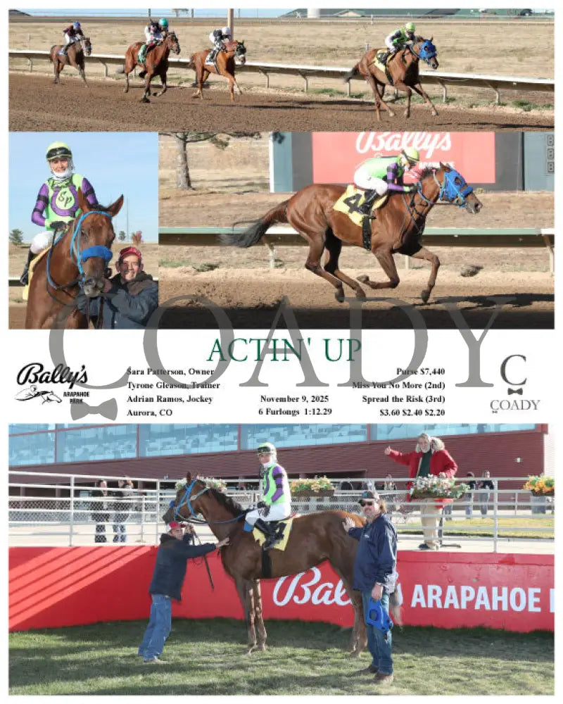 ACTIN’ UP - 11-09-25 - R06 - ARP Arapahoe Park