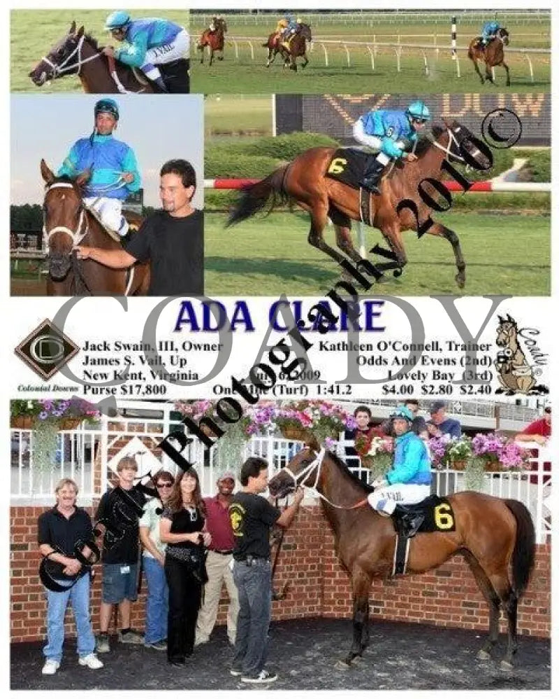 Ada Clare - 7 6 2009 Colonial Downs