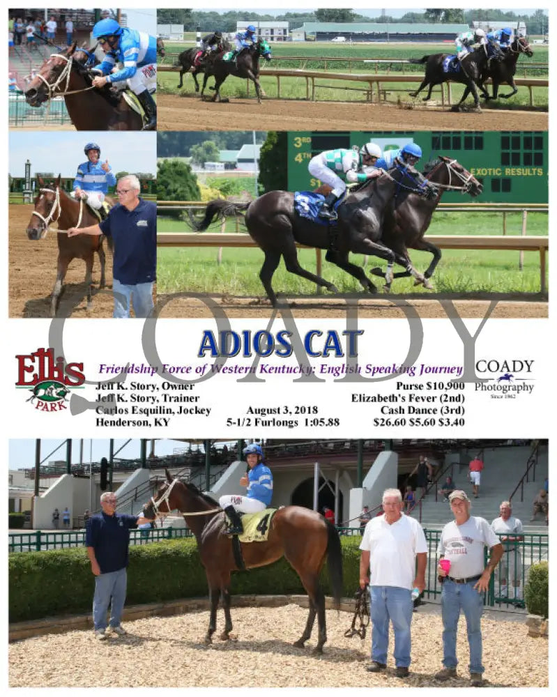 ADIOS CAT - 080318 - Race 01 - ELP - Coady Media - Kurtis Coady Photography