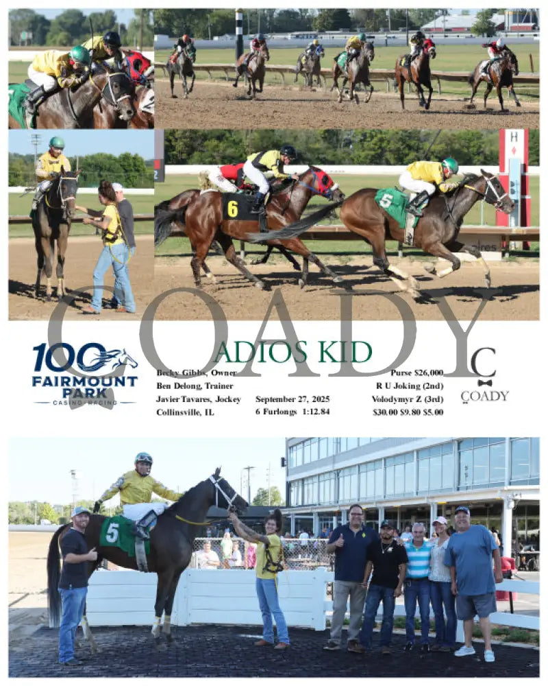 ADIOS KID - 09-27-25 - R05 - FP Fanduel Sportsbook Horse Racing