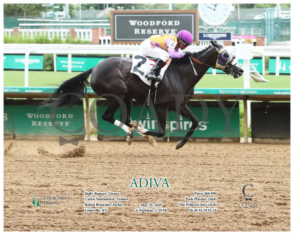 ADIVA - 05-25-25 - R01 - CD - Action 01 Churchill Downs