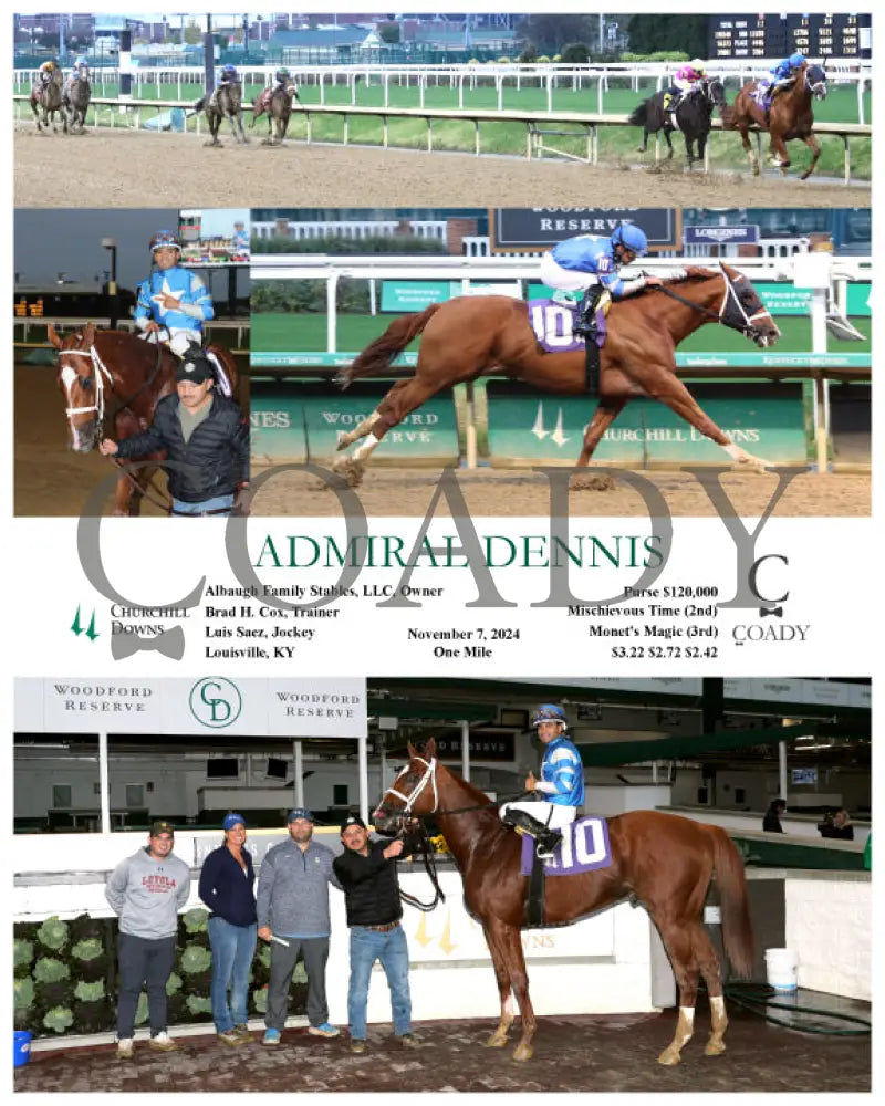 Admiral Dennis - 11-07-24 R09 Cd Churchill Downs