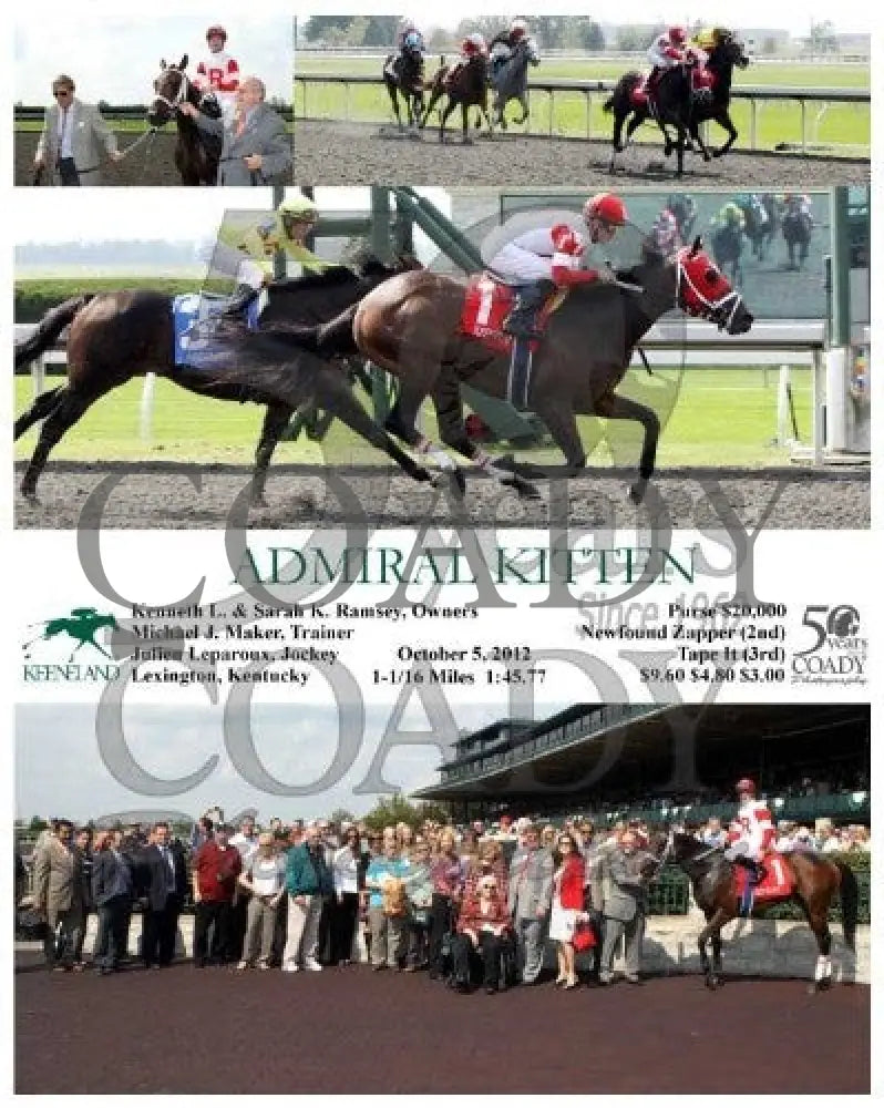 Admiral Kitten - 100512 Race 01 Keeneland