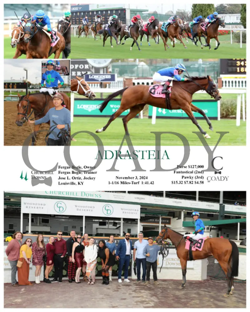 Adrasteia - 11-03-24 R08 Cd Churchill Downs