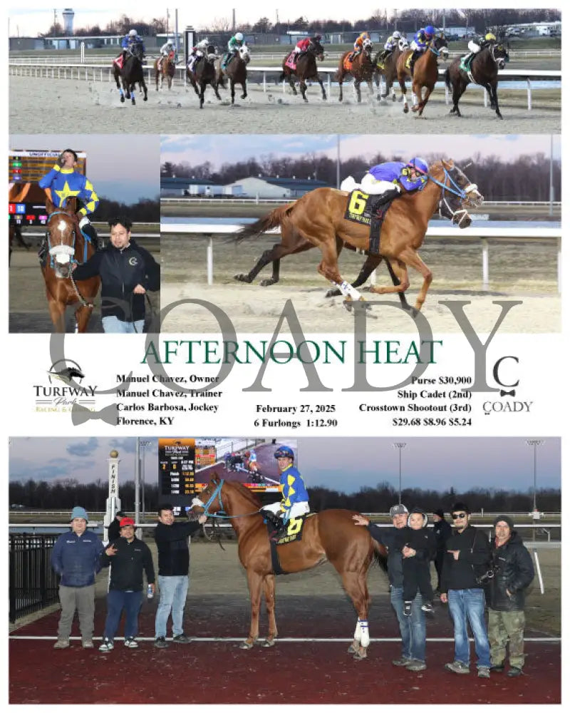 AFTERNOON HEAT - 02-27-25 - R02 - TP Turfway Park